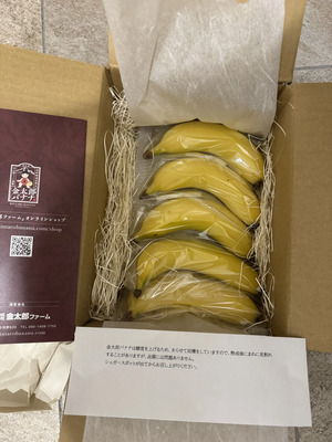 にったそういちろうさんの農薬不使用で皮まで食べられる＜金太郎バナナ＞神奈川県産グロスミッシェル口コミ・レビュー1