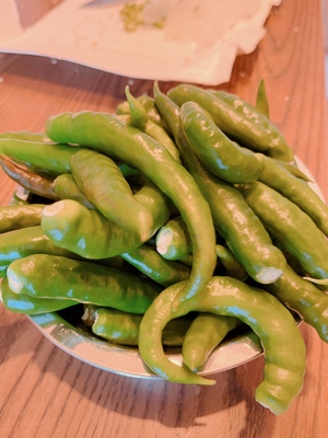 みほさんの無農薬・無化学肥料栽培＜青唐辛子＞料理にアクセントを添える旬の香味野菜口コミ・レビュー1