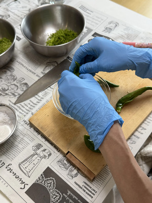 かんちゃんさんの無農薬・無化学肥料栽培＜青唐辛子＞料理にアクセントを添える旬の香味野菜口コミ・レビュー2