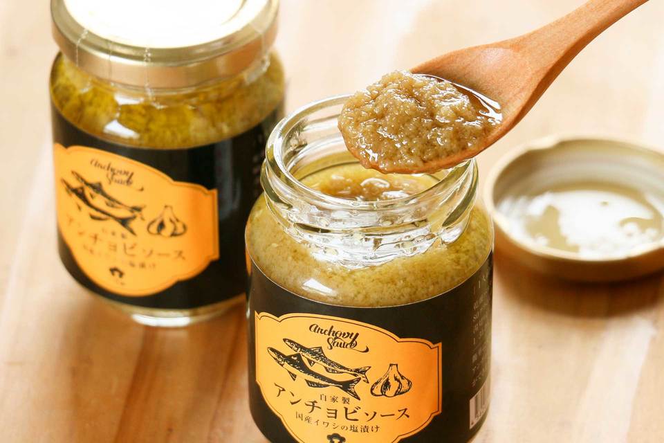 アンチョビソースとトマトソースのミニギフト あじ屋通販 たべるとくらすと