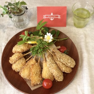 漁師町の手しごとを手軽に味わう串カツセットのレビュー