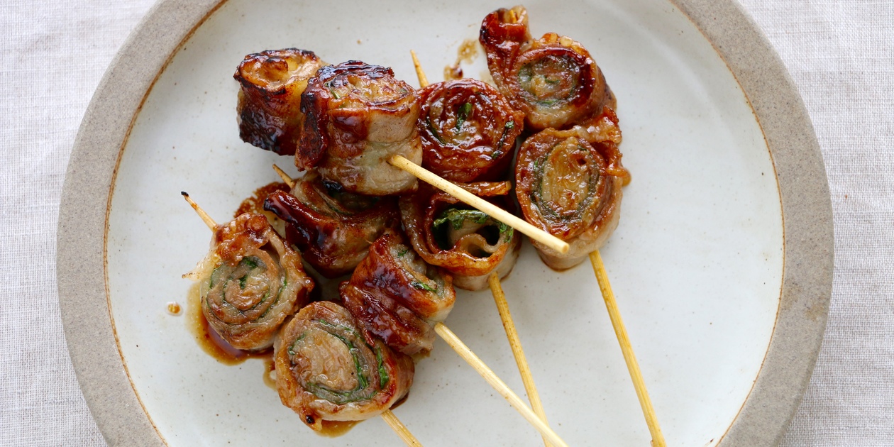 豚肉と大葉のシシカバブ あじ屋のレシピ たべるとくらすと