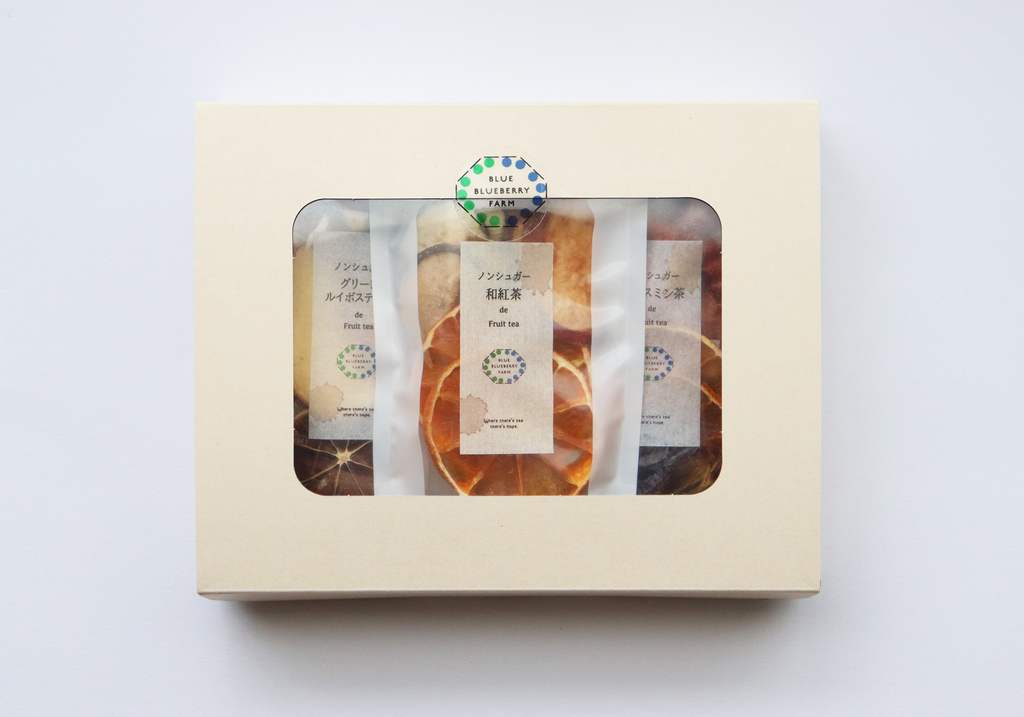 無添加 フルーツティー ギフトボックスセット BLUE BLUEBERRY FARM