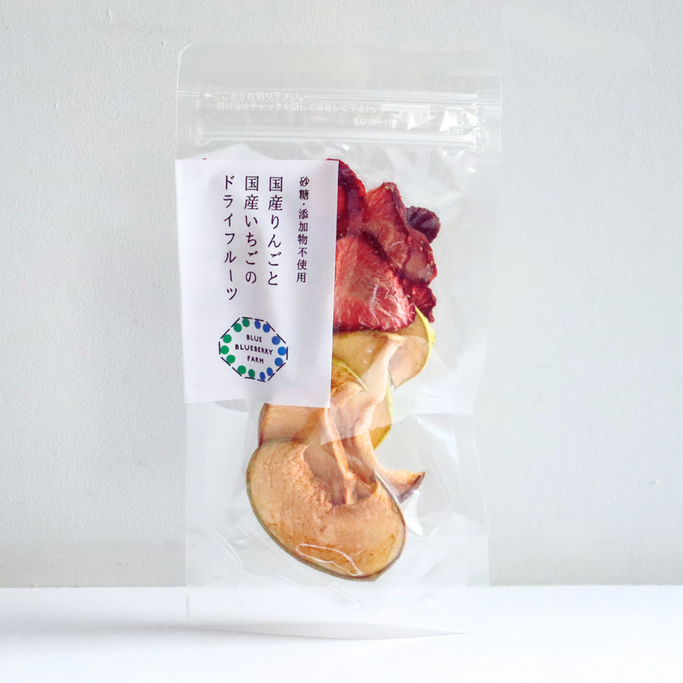 国産りんごと国産いちごのドライフルーツ｜砂糖不使用・無添加｜りんごのやさしい甘さといちごの甘酸っぱさ