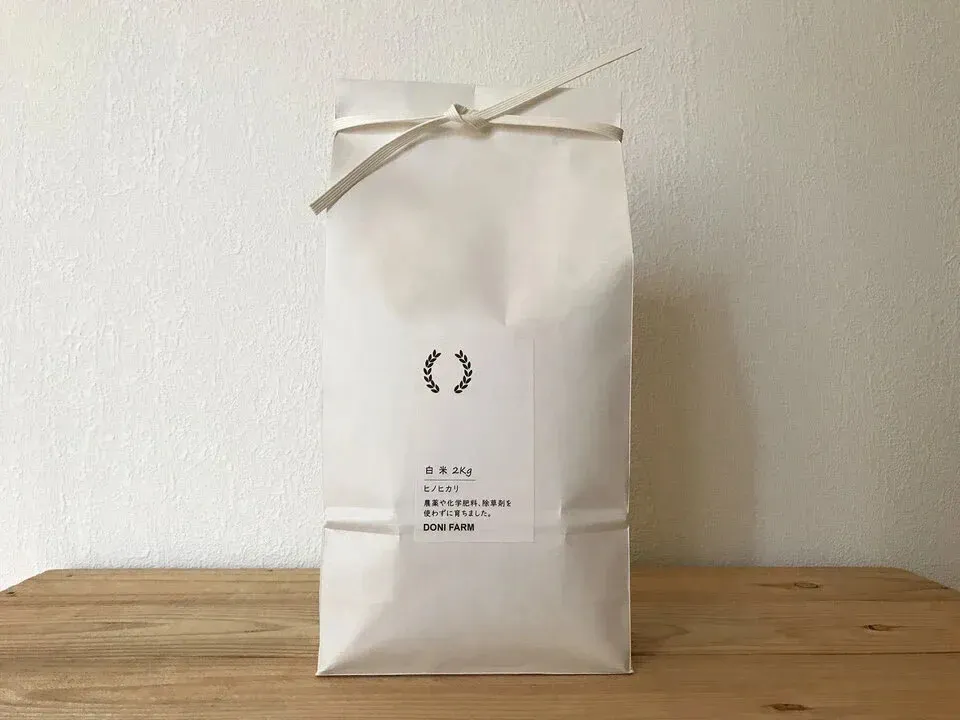 新米】令和7年度産 / ヒノヒカリ 《白米》無農薬 無化学肥料 DONI FARM