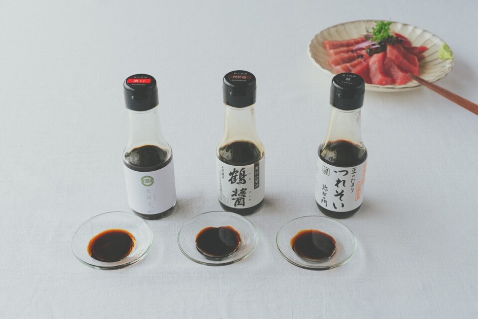 【冷凍】天然メバチまぐろと利き醤油セット
