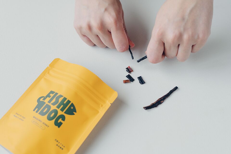【愛犬用】(常温品)FISHDOGまぐろジャーキーシリーズ