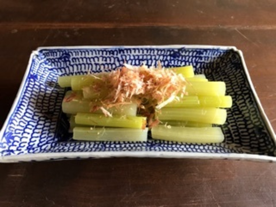 自然栽培の蕗（ふき）
