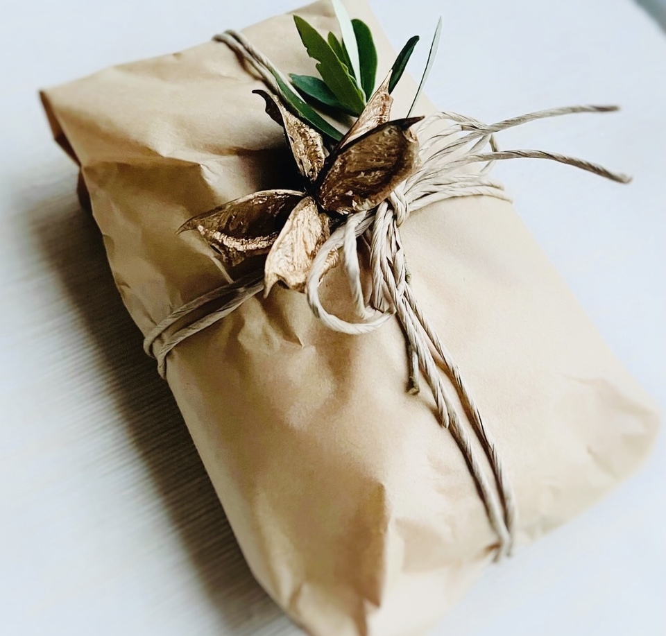 完売しました!【12月19日(金)発送】クリスマス時期数量限定 自家製自然栽培ドライフルーツたっぷりの『里山ぺイザンヌシュトレン』