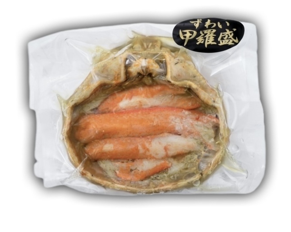 ズワイガニ甲羅盛り≪ギフトにも≫剥く手間なし　化学調味料・保存料不使用