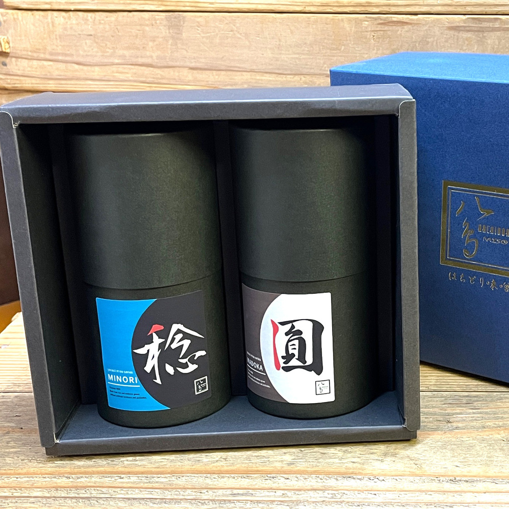 じっくり熟成＜やさしいMISO ギフトセット A ＞2種類の熟成度合が