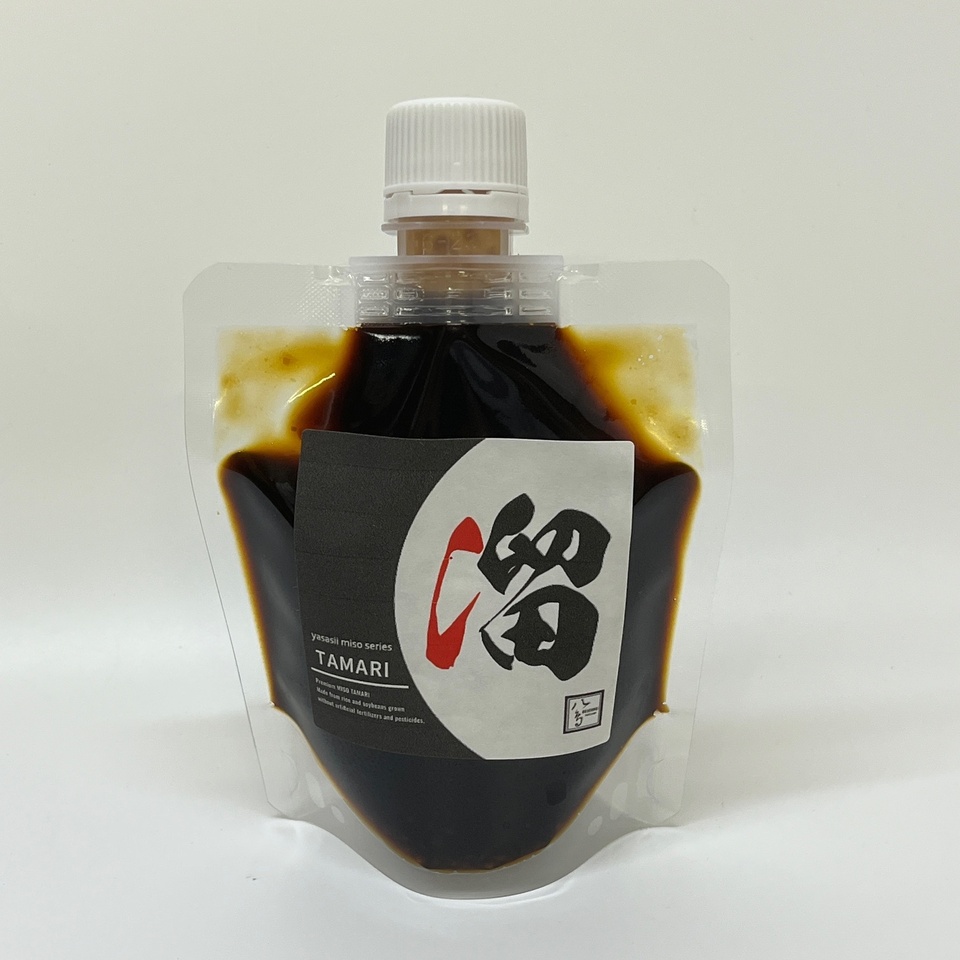 みその副産物<みそたまり 溜>自然栽培米のお味噌の副産物で希少なみそたまり醤油