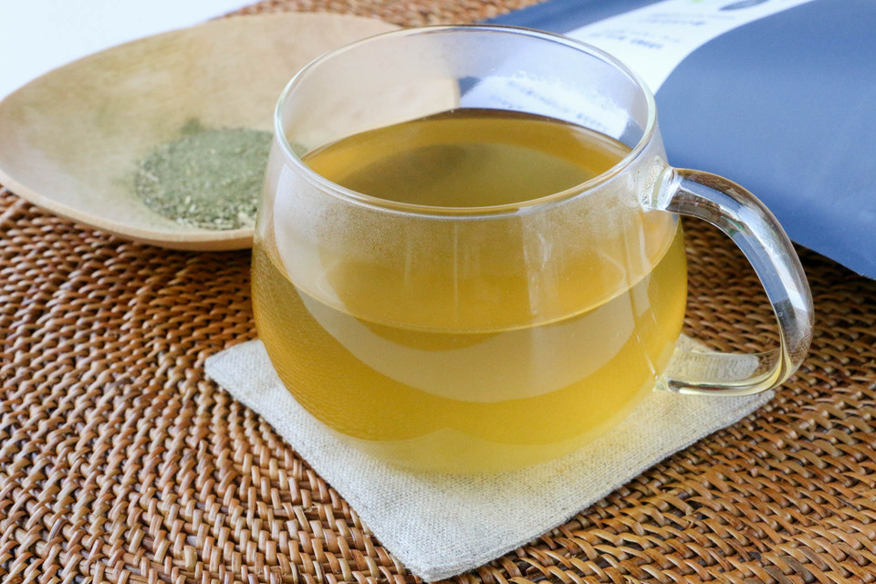 ビワの葉入り！秋摘みブレンドうまぶどう茶（自然栽培）★手軽なお湯出し＆煮出しもOK!