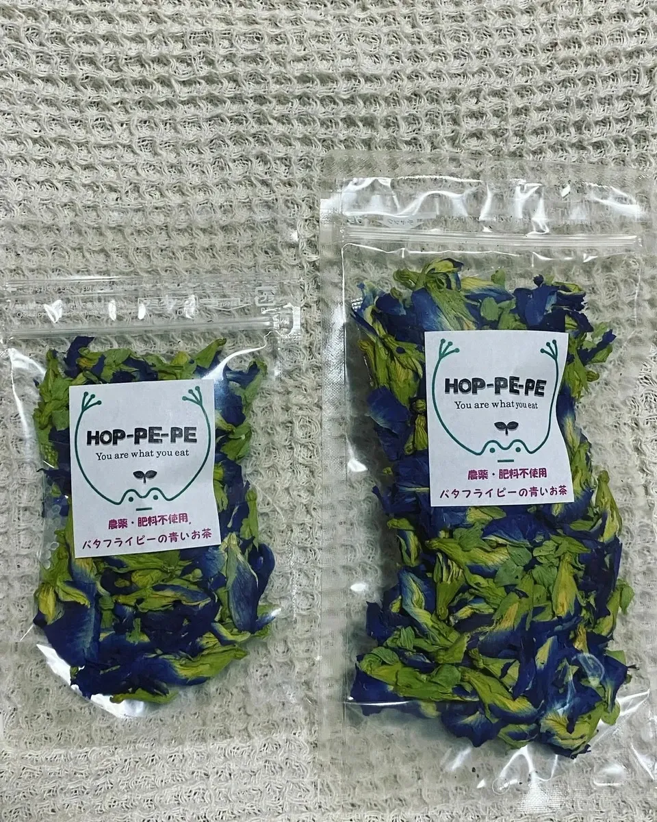 《農薬・肥料不使用》バタフライピーの青いお茶