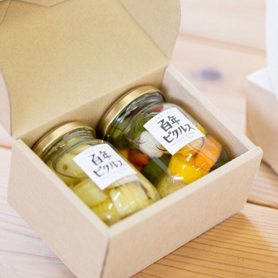 九州産野菜を漬けた百年ピクルス＜ギフトセット＞無添加手作り 百年