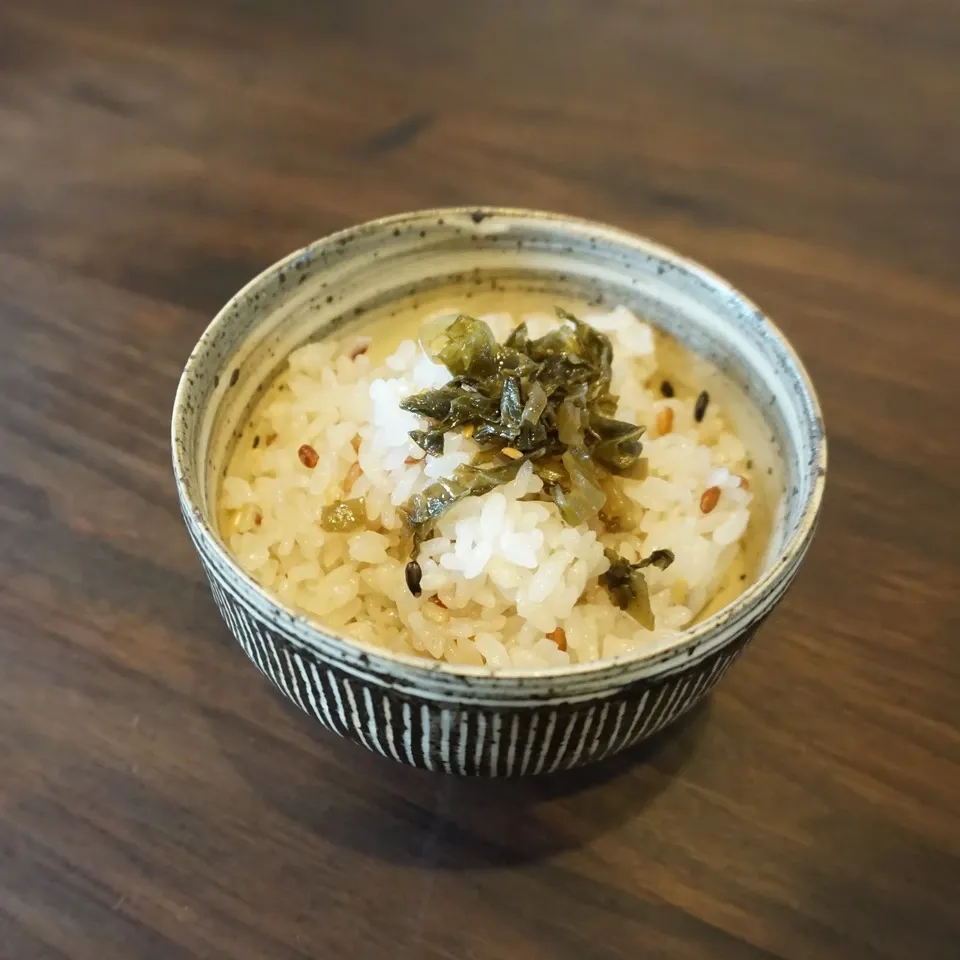 無農薬自家栽培<高菜漬け>無添加手作りじっくり熟成