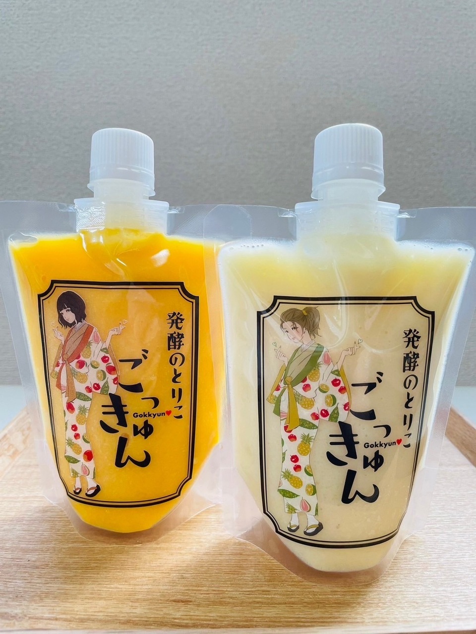フルーツ生甘酒(パイン&マンゴーセット)  糀菌が活きてる❗
