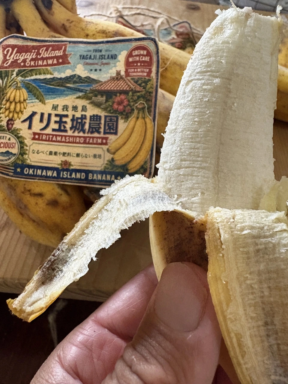 沖縄県産島バナナ　農薬や肥料は使わずなるべく自然のチカラで育てた🍌