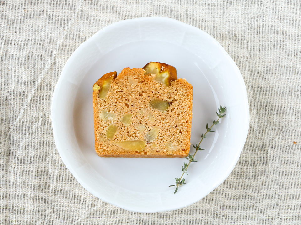 グレインフリー（穀物不使用） ケーキブレッド＊信州小布施の栗＊今シーズンの販売時期につきましては未定となります