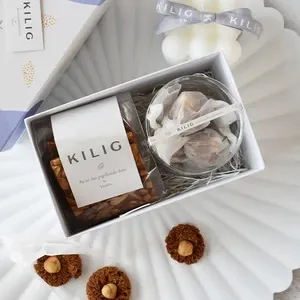 【グルテンフリー焼き菓子2種アソート】アーモンドチュイール＆アマレッティ（ヘーゼルナッツ）＊ギフトボックス付き