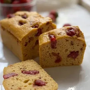 グレインフリーケーキブレッド【苺】穀物・小麦・米粉・白砂糖・乳製品不使用