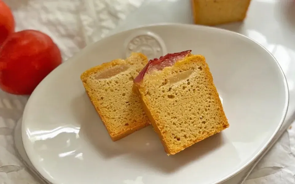 【期間限定追加販売】グレインフリーケーキブレッド＊信州産ネクタリン（穀物・小麦・米粉・白砂糖・乳製品不使用）