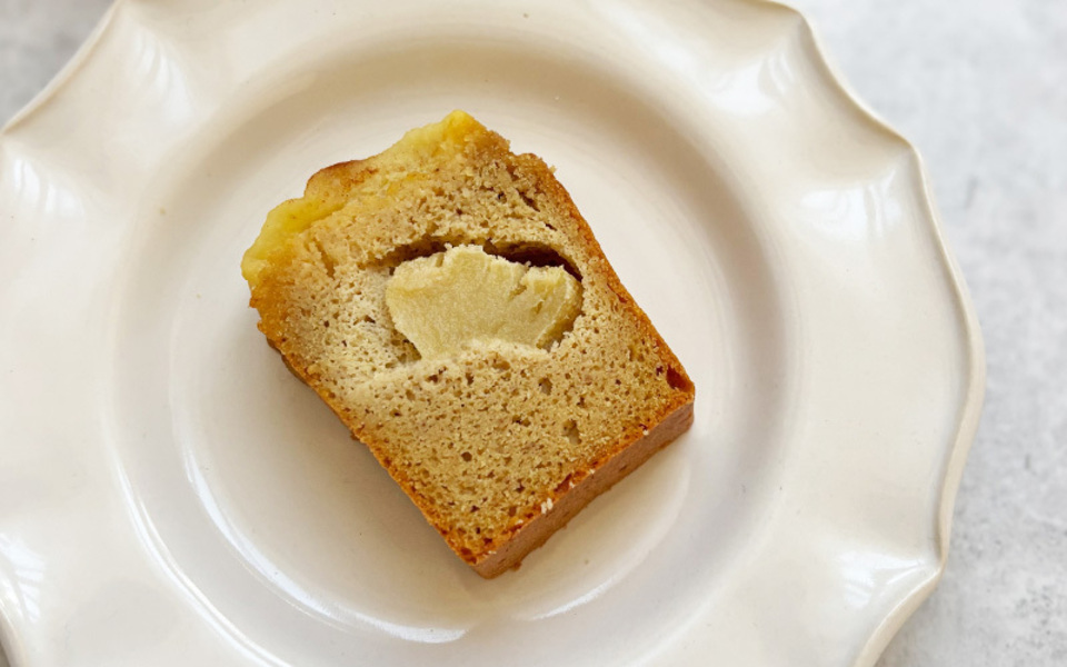 <販売期間終了>:グレインフリーケーキブレッド【信州安曇野りんご】穀物・小麦・米粉・白砂糖・乳製品不使用