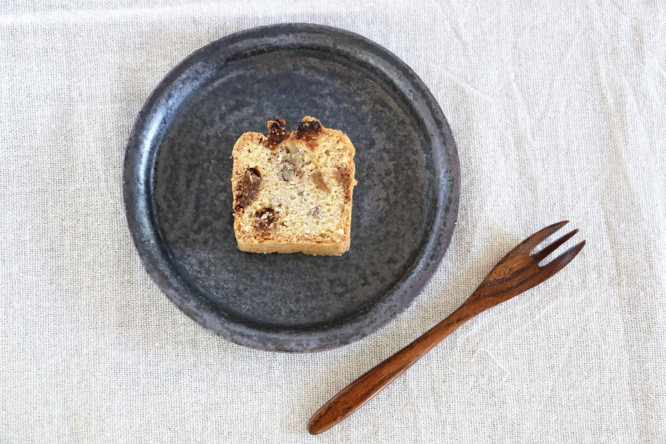 グレインフリーケーキブレッド【無花果＆胡桃】穀物・小麦・米粉・白砂糖・乳製品不使用