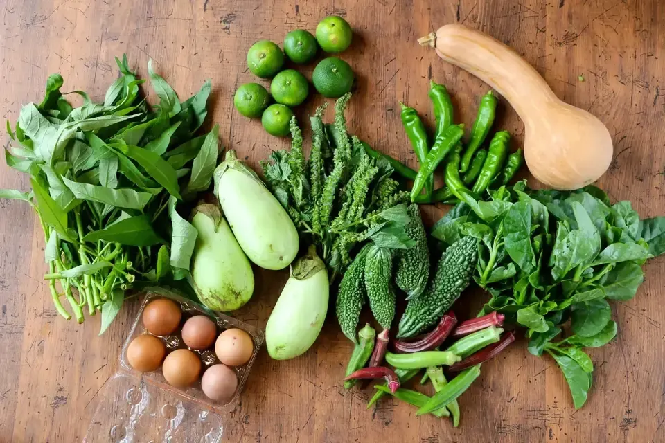 農薬・化学肥料不使用、自然栽培<阿波の玉手箱(極旨椎茸)>お野菜と平飼たまご。徳島のおいしいもの詰め合わせ【ただいま葉物中心・小さめ人参入ります】