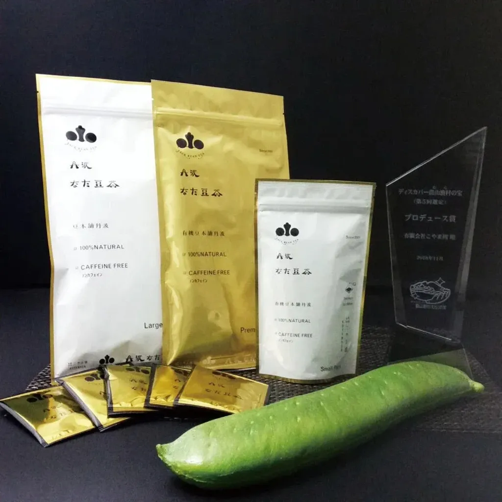 丹波なた豆茶 [無農薬・無化学肥料] ノンカフェイン 丹波なた豆茶のお