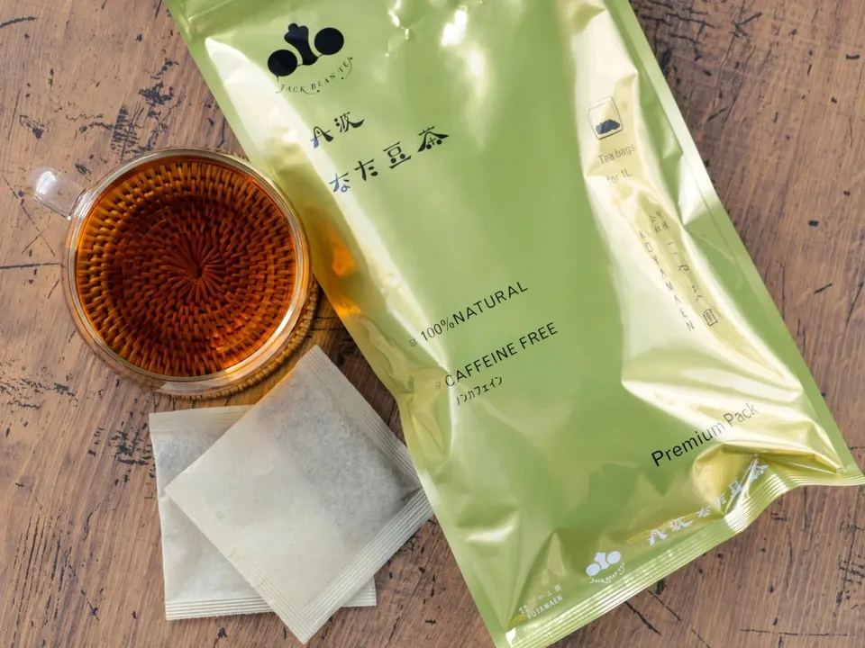 丹波なた豆茶 [無農薬・無化学肥料] ノンカフェイン 丹波なた豆茶のお