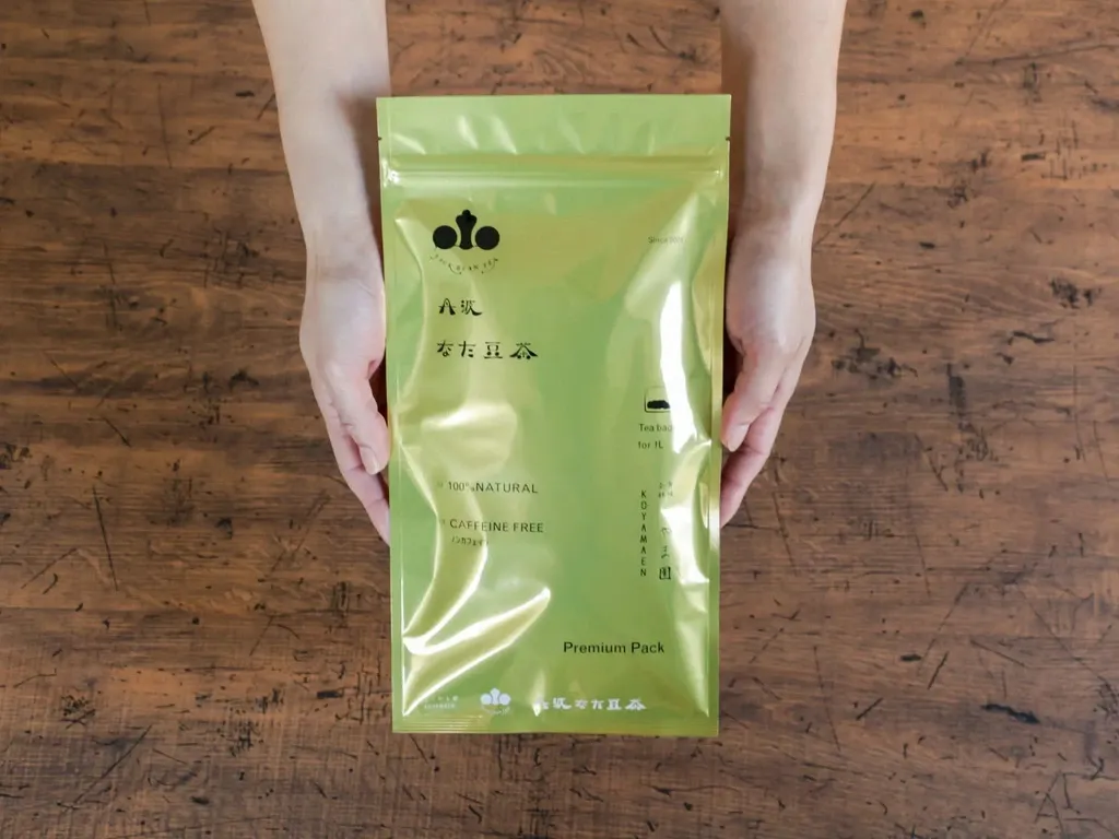 丹波なた豆茶 [無農薬・無化学肥料] ノンカフェイン 丹波なた豆茶のお
