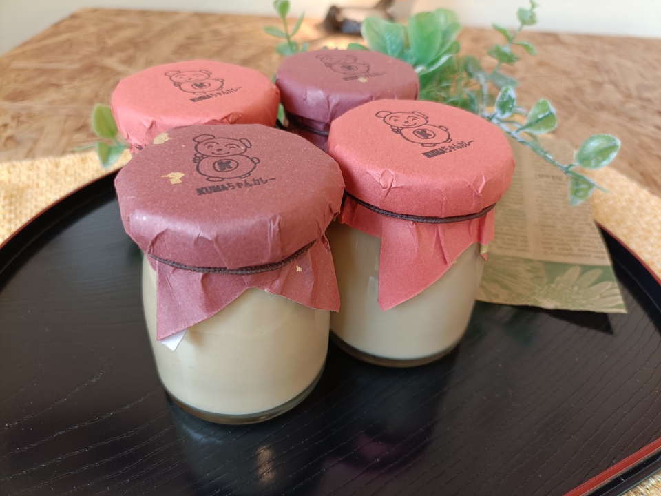 コク旨、とろける。身体にやさしいプリン。"国産京きな粉プリン"《食品添加物・小麦・砂糖・卵不使用》4個入り