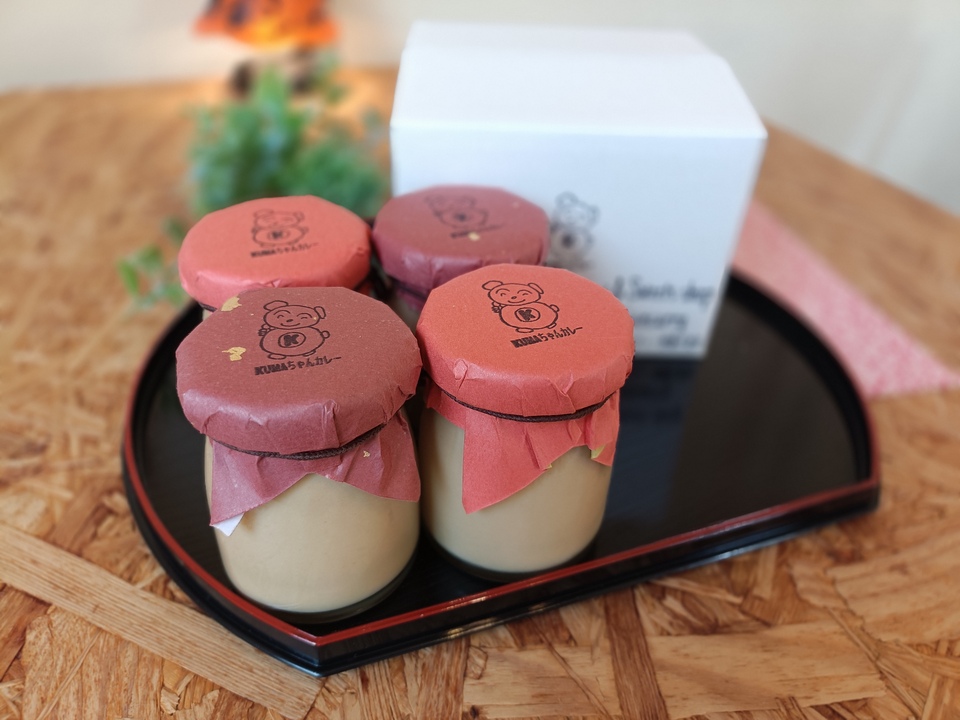 コク旨、とろける。身体にやさしいプリン。"国産京きな粉プリン"《食品添加物・小麦・砂糖・卵不使用》4個入り