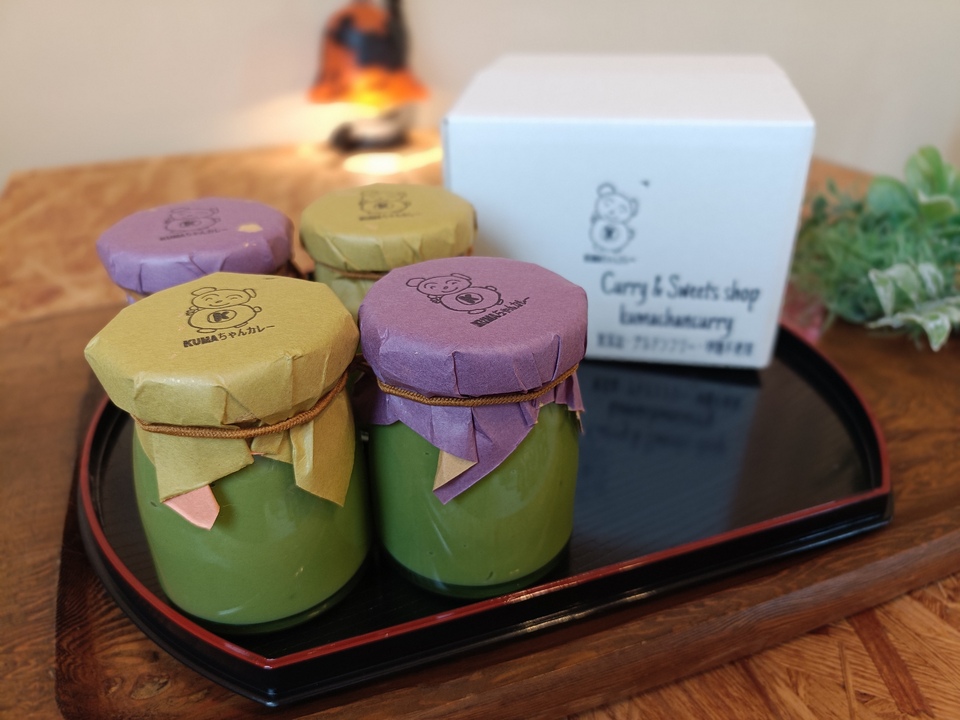 やさしい甘さと深いコク。コク旨なめらか"有機黒ごまプリン"《食品添加物・小麦・砂糖・卵不使用》4個入り