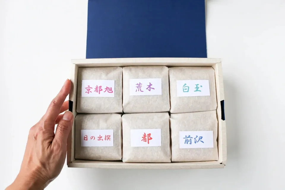 希少な在来種を味わう＜天日干し玄米6品種食べ比べセット＞農薬・肥料・除草剤不使用