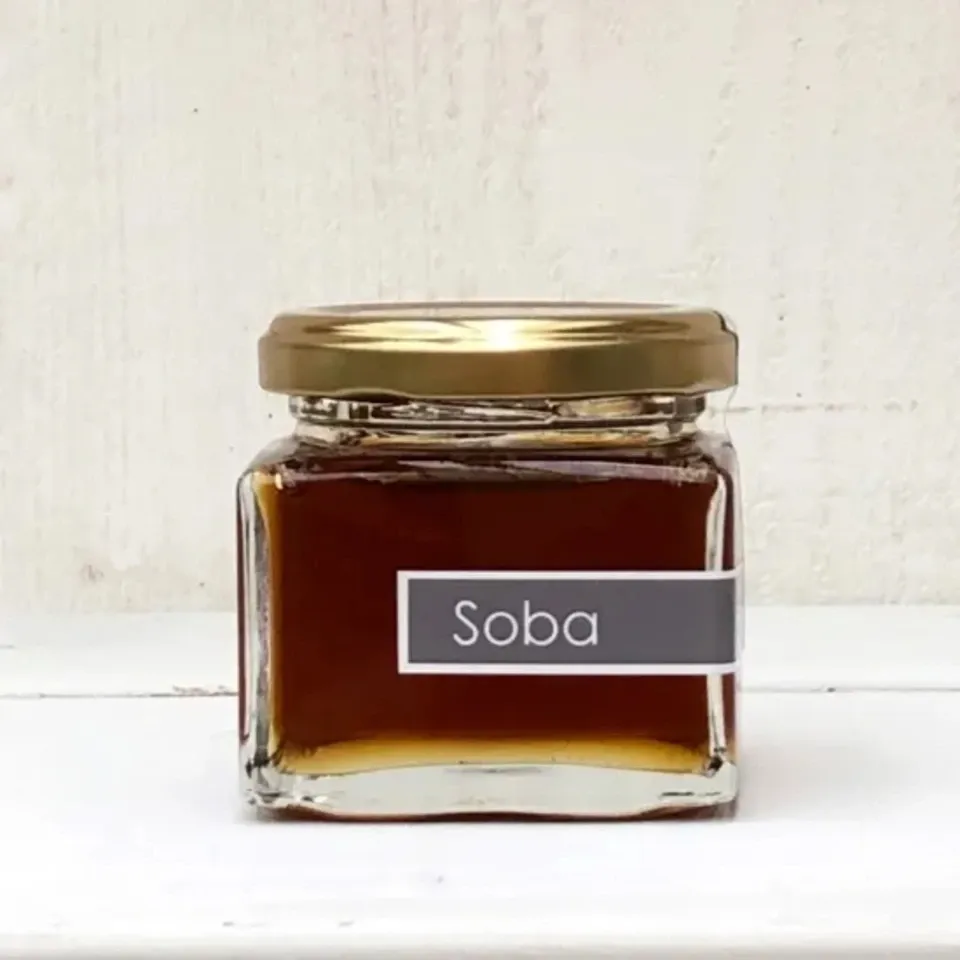 《非加熱・無投薬》自然養蜂で採取したオーガニックそば畑の蜂蜜 「Soba(ソバ)」