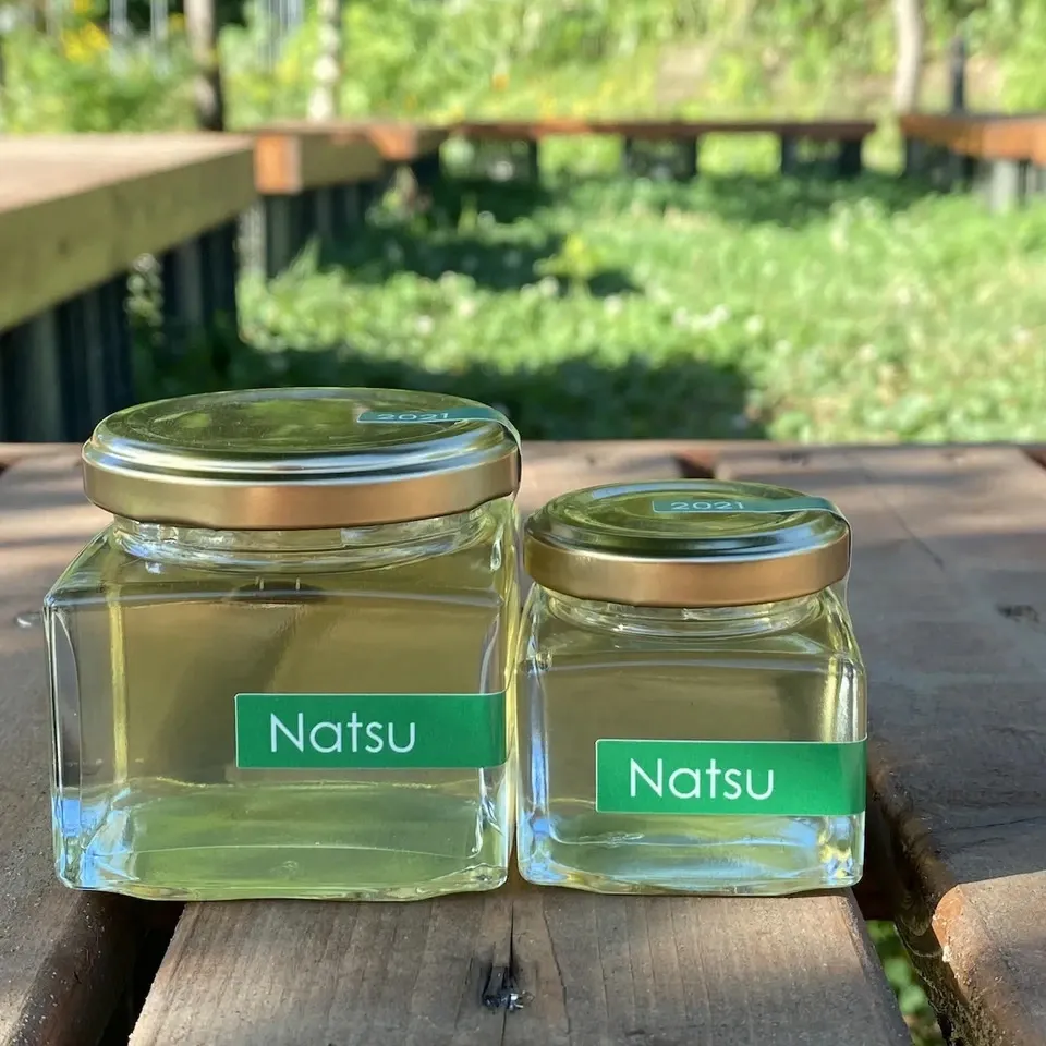 非加熱・無投薬》自然養蜂で採取した北海道の初夏の蜂蜜 「Natsu」 ラ