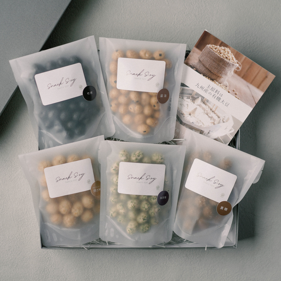 有機大豆の豆菓子ギフト スナックソイ詰め合わせ Lepo (熊本県産