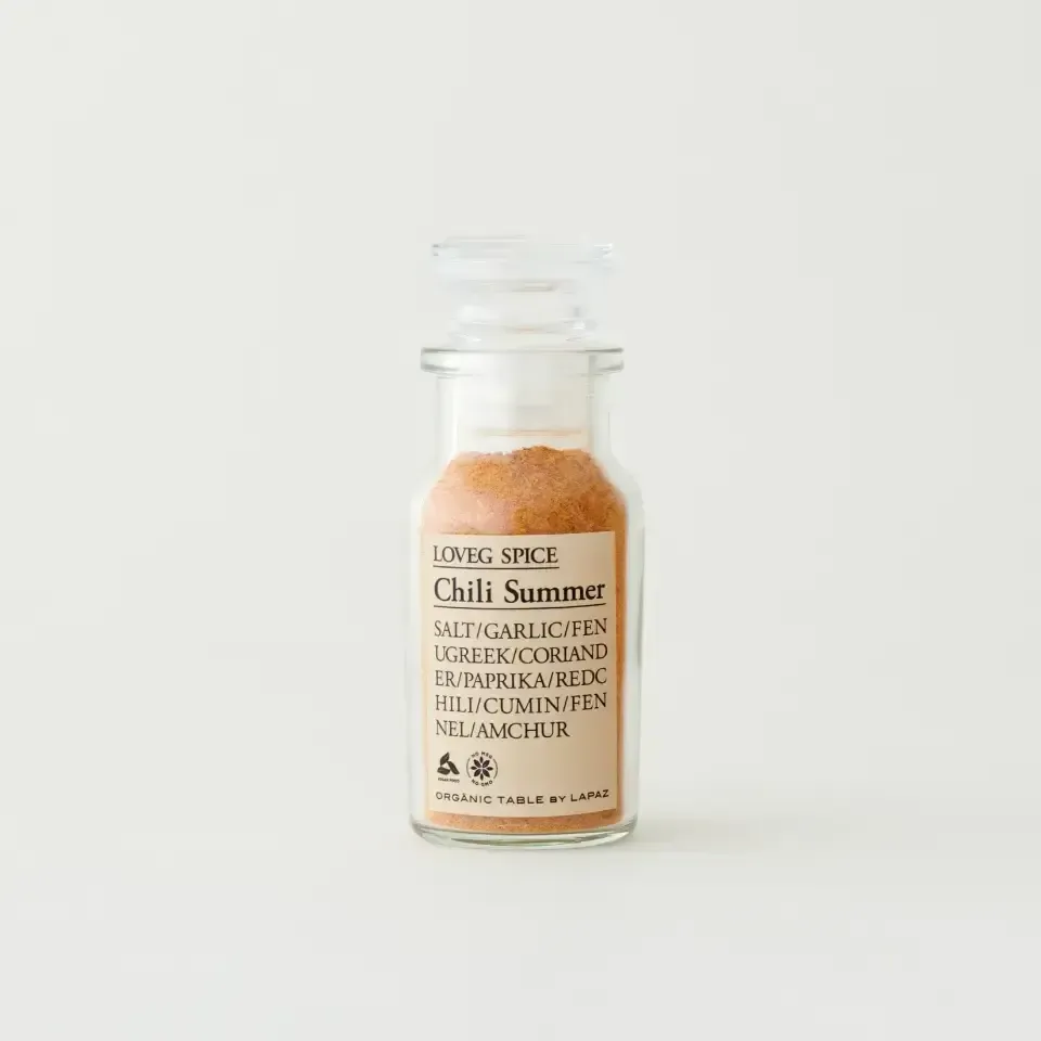 HERB&SPICE "Chili Summer" 40g【海外有機認証ハーブ使用】