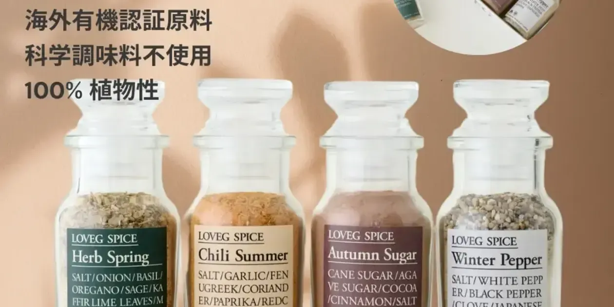ギフトボックスセット＜HERB&SPICE＞海外有機認証ハーブ使用【熨斗設定