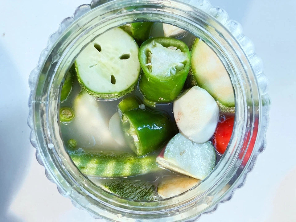 夏野菜セット 水キムチレシピ付き【発酵のチカラで、毎日の食卓をもっと楽しく。】 まえむき。の自然栽培野菜