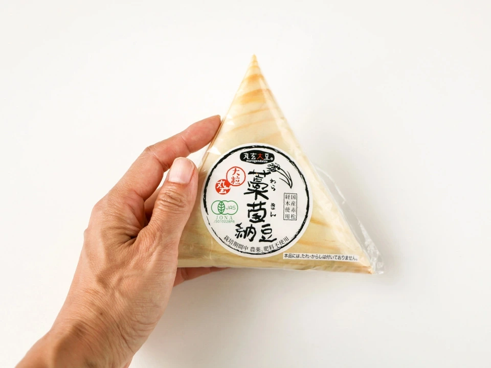 【自然栽培】大粒納豆 ｜稲わら菌・赤松経木包み・タレなし