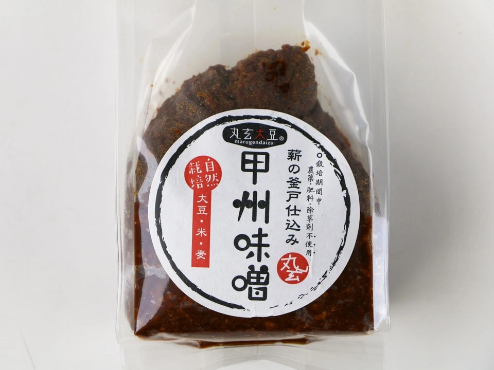 【自家仕込み】甲州味噌 ｜大豆・米・大麦の合わせ味噌