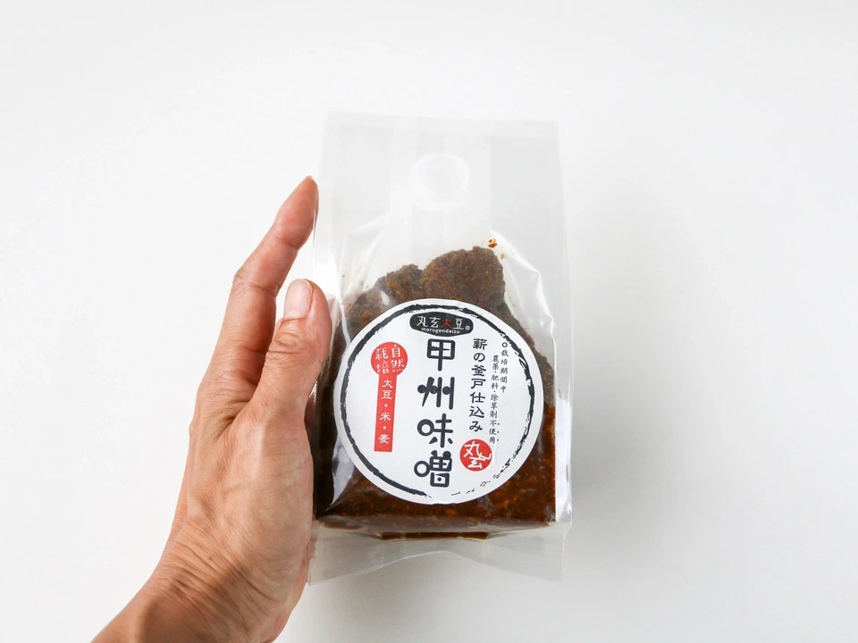 【自家仕込み】甲州味噌 ｜大豆・米・大麦の合わせ味噌