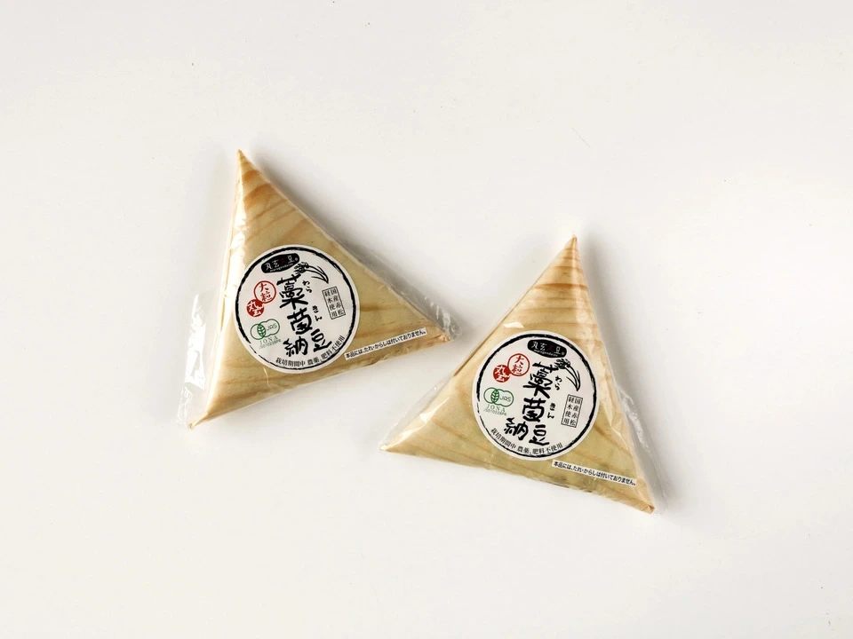 【自然栽培】大粒納豆 ｜稲わら菌・赤松経木包み・タレなし