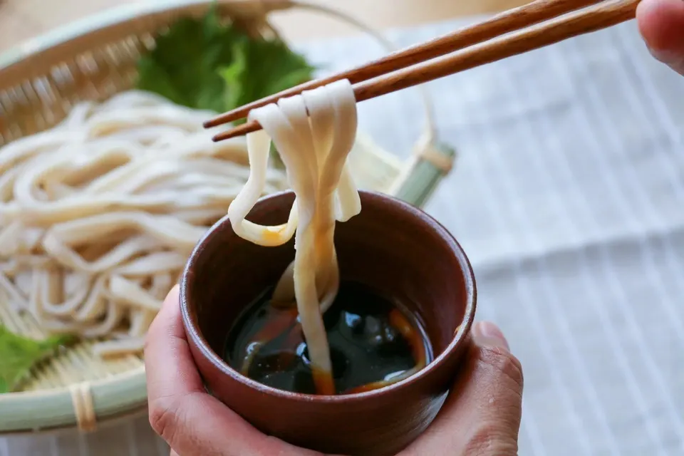 農薬・除草剤・化学肥料不使用「地粉うどんセット」【ギフト】