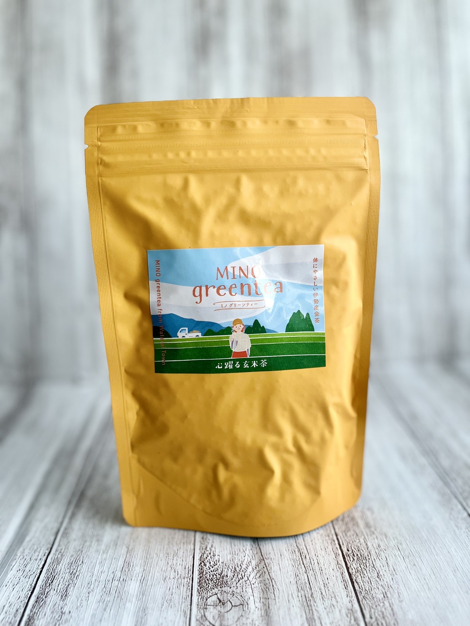 心踊る玄米茶 リーフ/ティーバッグ 伊勢度会茶 農薬を使わずに育てたお茶