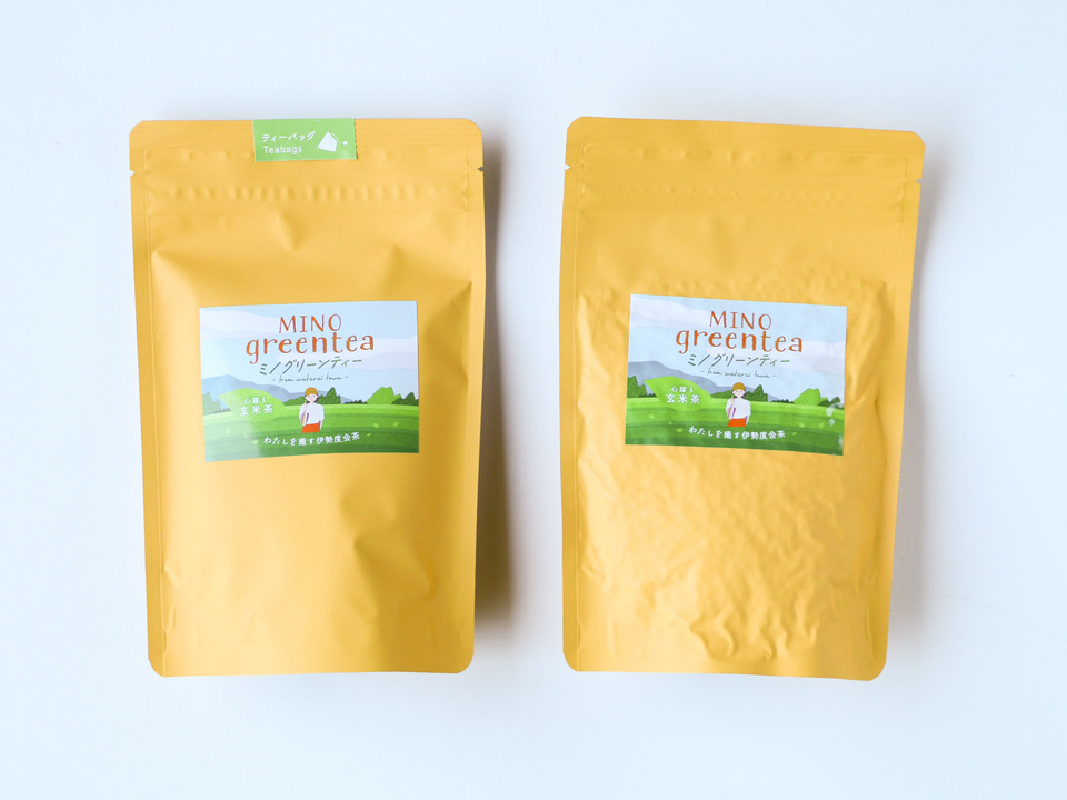 心踊る玄米茶 リーフ/ティーバッグ 伊勢度会茶 農薬を使わずに育てたお茶