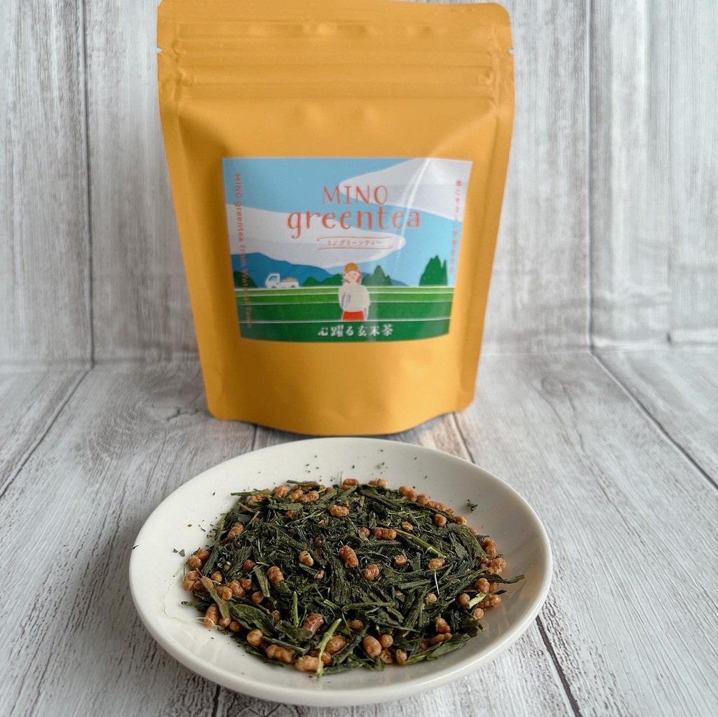 心踊る玄米茶 リーフ/ティーバッグ 伊勢度会茶 農薬を使わずに育てた